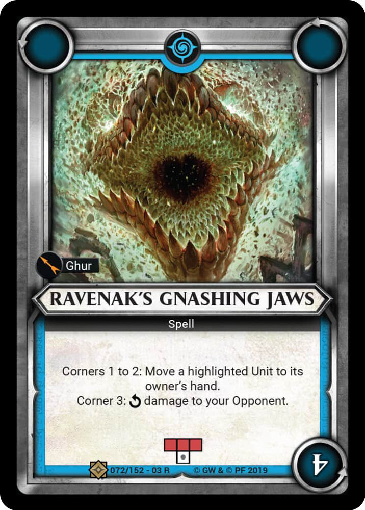 Ravenak's Gnashing Jaws (Unclaimed) - Wave 3 - Savagery (WHAOSSA)