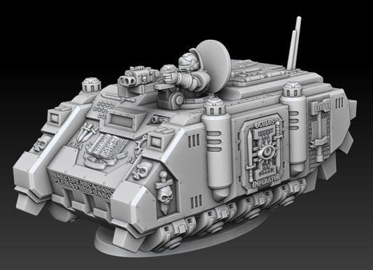 Silver Wardens Ferox Series Grav Transports