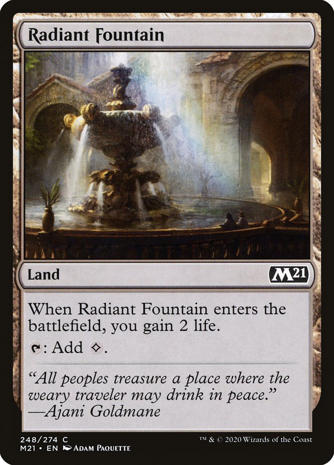 Radiant Fountain [Core Set 2021]