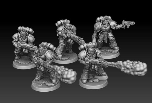 Sons of Spartania Pyro Squad