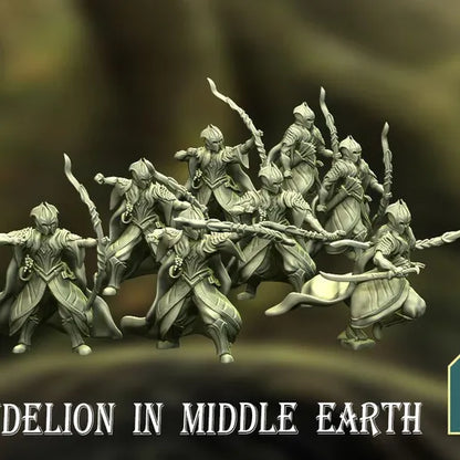 Elven Troops of the Dark Wood Realm