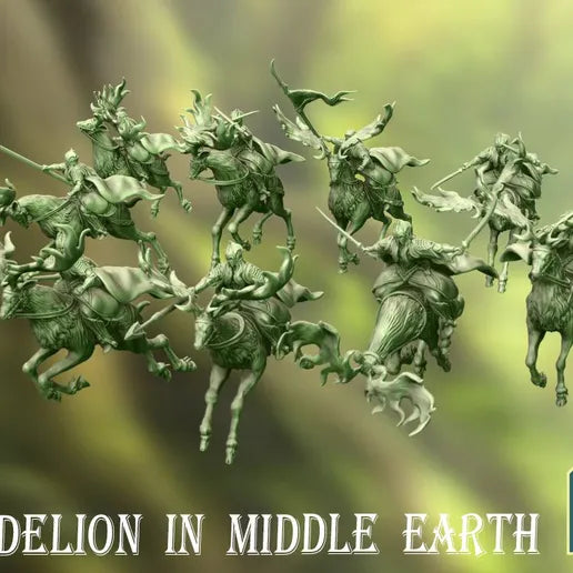Elven Cavalry of the Dark Wood Realm