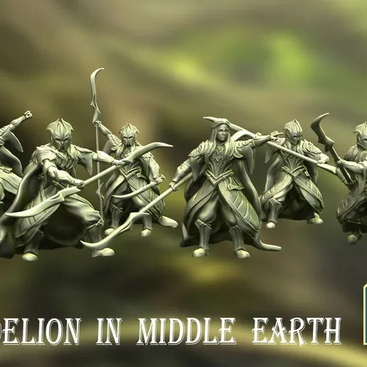 Elven Troops of the Dark Wood Realm