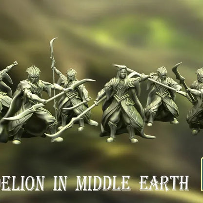 Elven Troops of the Dark Wood Realm