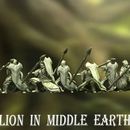 Elven Troops of the Dark Wood Realm