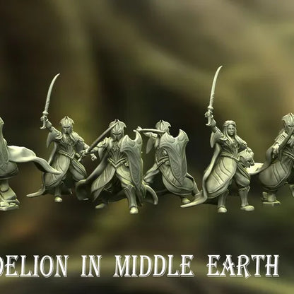 Elven Troops of the Dark Wood Realm