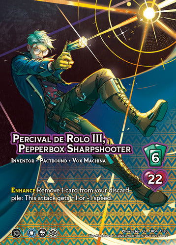 Percival De Rolo, Pepperbox Sharpshooter - CR04 1/20