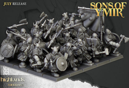 Dwarfs Warriors Unit