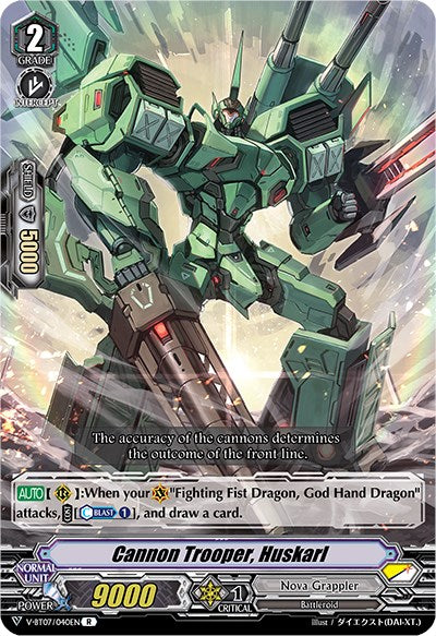 Cannon Trooper, Huskarl (V-BT07/040EN) [Infinideity Cradle]