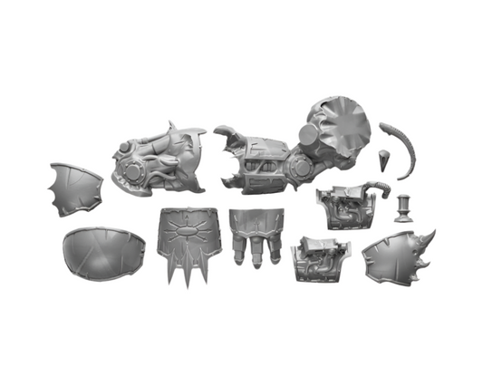 Chaos Space Marines Helbrute Power Fist Right (12)
