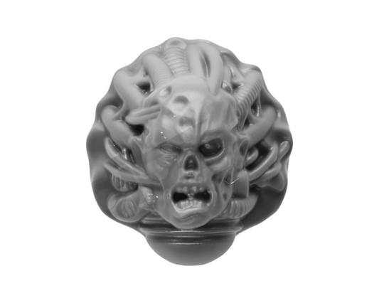 Chaos Space Marines Helbrute Head D
