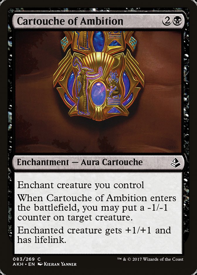 Cartouche of Ambition [Amonkhet]