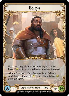 Ser Boltyn, Breaker of Dawn // Boltyn [U-MON029 // U-MON030] (Monarch Unlimited)  Unlimited Normal