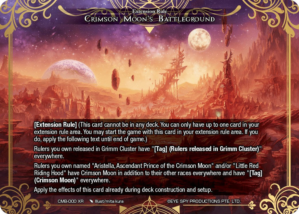 Crimson Moon's Battleground (CMB-000 XR) [Crimson Moon's Battleground]