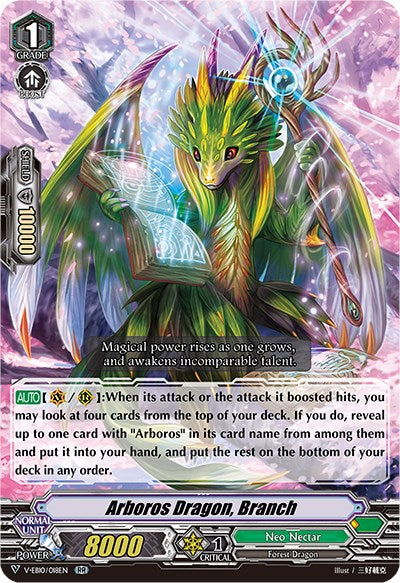 Arboros Dragon, Branch (V-EB10/018EN) [The Mysterious Fortune]