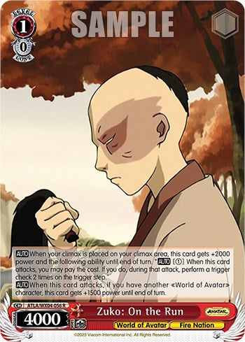 Zuko: On the Run [Avatar: The Last Airbender]