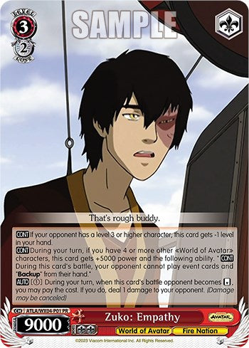 Zuko: Empathy [Avatar: The Last Airbender]