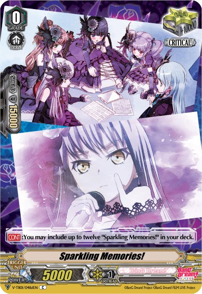 Sparkling Memories! (Roselia) (V-TB01/048dEN) [BanG Dream! FILM LIVE]