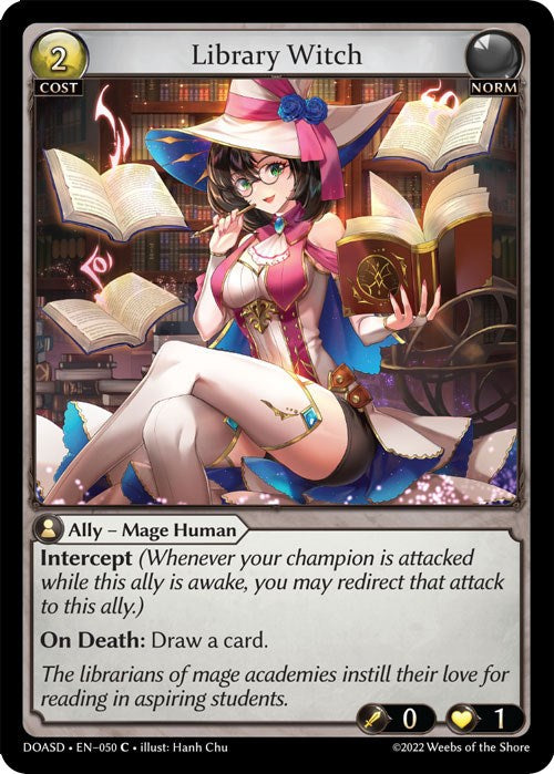 Library Witch (050) [Dawn of Ashes: Starter Decks]