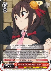 "Developmental Challenge" Yunyun (KS/W55-E059 U) [KonoSuba 2]