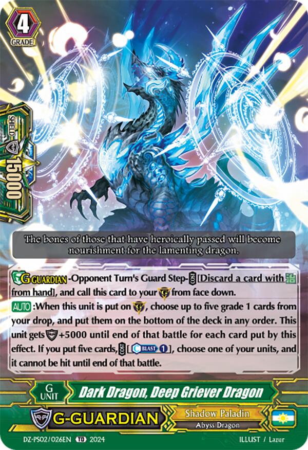 Dark Dragon, Deep Griever Dragon (DZ-PS02/026EN) [Premium Deckset "Revenger"]