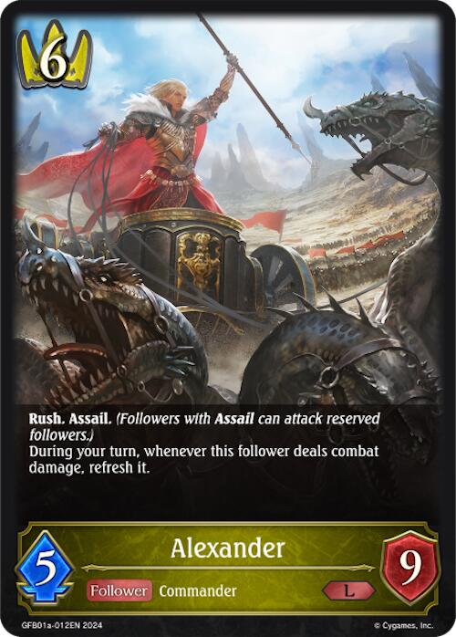 Alexander (GFB01a-012EN) [Gloryfinder Bundle 01: Guide to Glory]