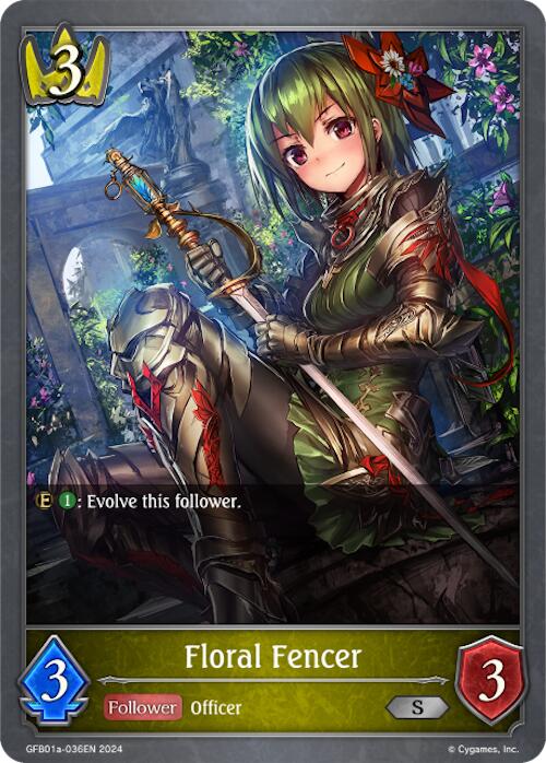Floral Fencer (GFB01a-036EN) [Gloryfinder Bundle 01: Guide to Glory]