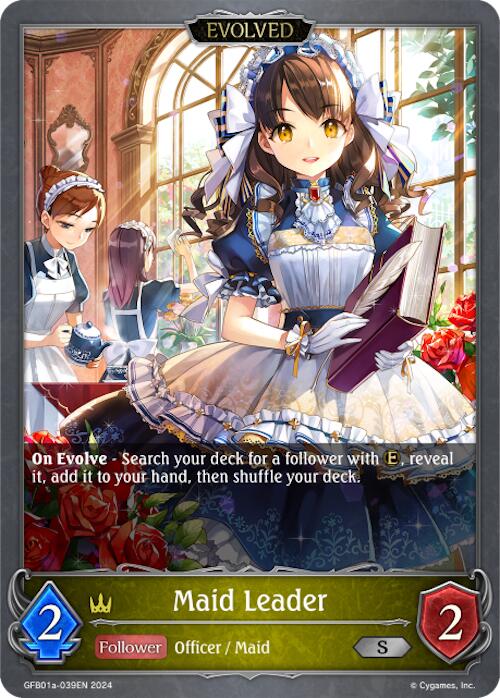 Maid Leader (Evolved) (GFB01a-039EN) [Gloryfinder Bundle 01: Guide to Glory]