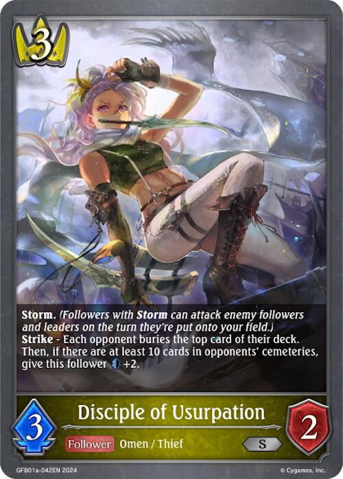 Disciple of Usurpation (GFB01a-042EN) [Gloryfinder Bundle 01: Guide to Glory]