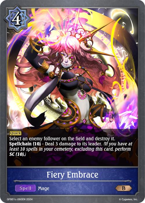 Fiery Embrace (GFB01c-060EN) [Gloryfinder Bundle 01: Guide to Glory]