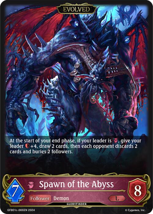 Spawn of the Abyss (Evolved) (GFB01c-006EN) [Gloryfinder Bundle 01: Guide to Glory]