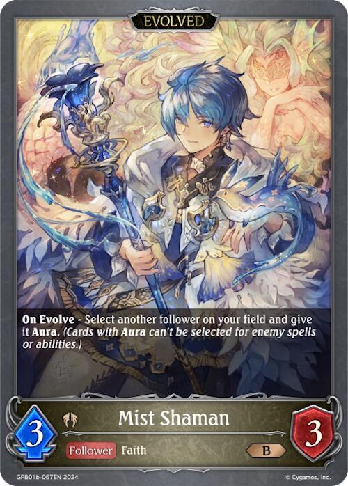 Mist Shaman (Evolved) (GFB01b-067EN) [Gloryfinder Bundle 01: Guide to Glory]