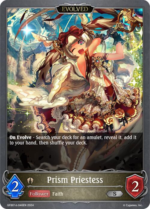 Prism Priestess (Evolved) (GFB01d-046EN) [Gloryfinder Bundle 01: Guide to Glory]