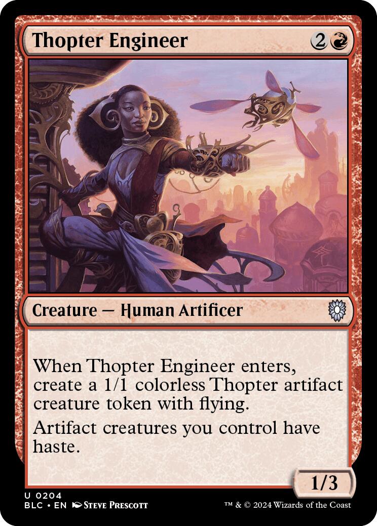 Thopter Engineer [Bloomburrow Commander]