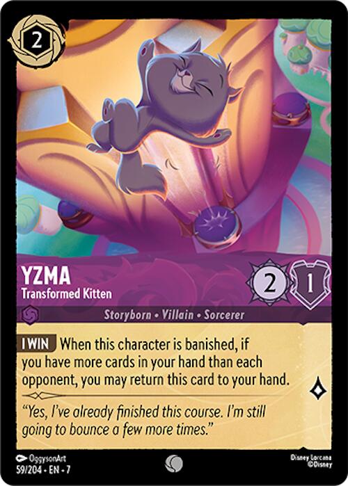 Yzma - Transformed Kitten (59/204) [Archazia's Island]