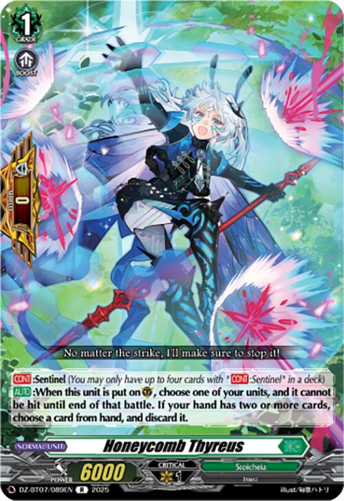 Honeycomb Thyreus (DZ-BT07/089EN) [DZ-BT07: Moon Fangs & Cerulean Blaze]
