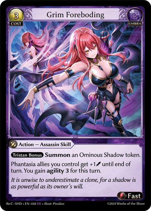 Grim Foreboding (028) [Tristan Re:Collection, Shadowdancer Lite]
