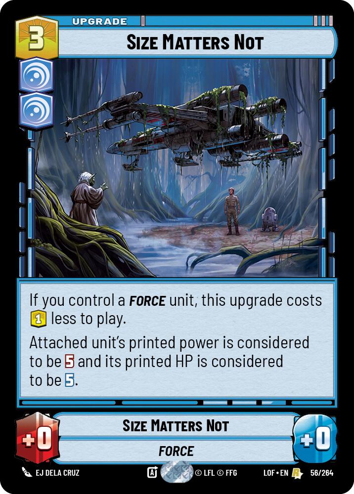 Size Matters Not (56/264) (56/264) [Legends of the Force]