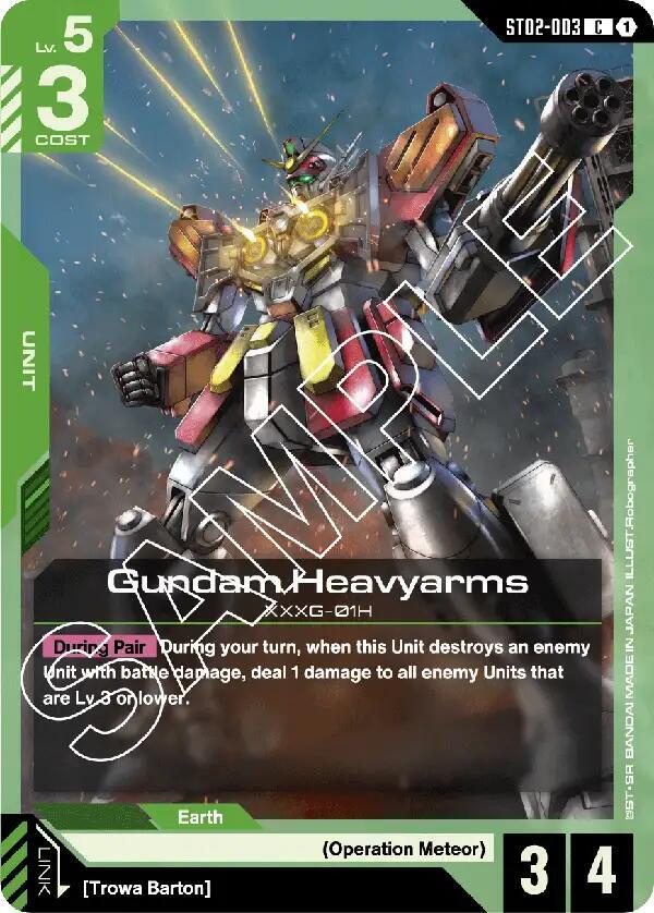 Gundam Heavyarms - ST02-003
