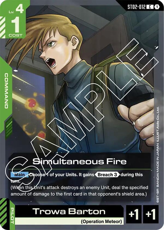 Simultaneous Fire - ST02-012