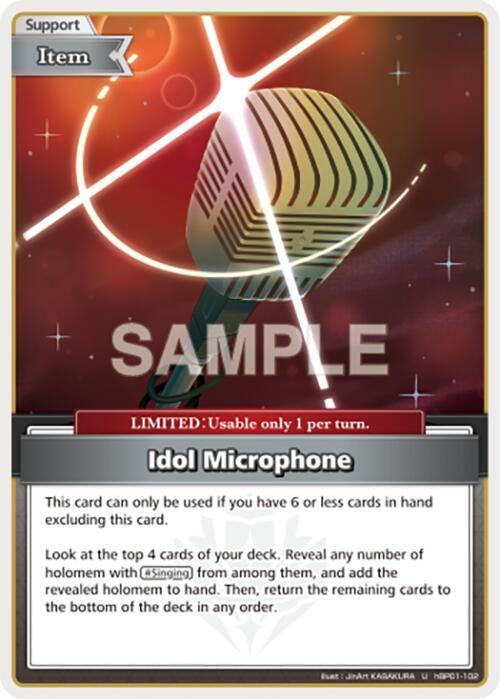 Idol Microphone (U) - hBP01-102