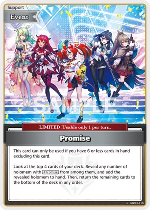 Promise (U) - hBP01-113