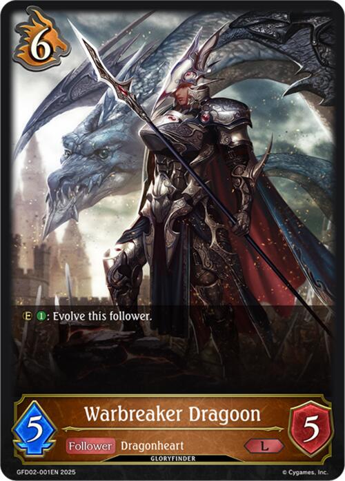 Warbreaker Dragoon (GFD02-001EN) [GFD02: Treacherous Ambitions]