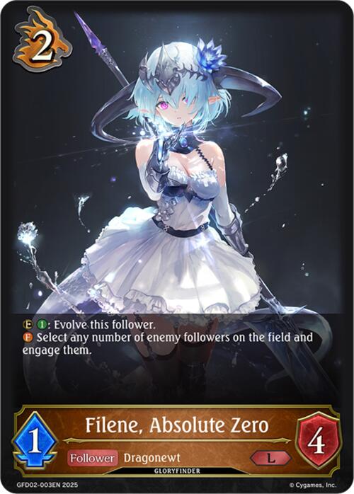 Filene, Absolute Zero (GFD02-003EN) [GFD02: Treacherous Ambitions]