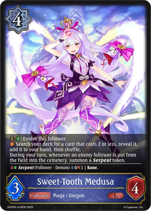 Sweet-Tooth Medusa (GFD02-010EN) [GFD02: Treacherous Ambitions]