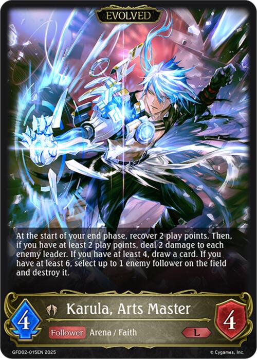 Karula, Arts Master (Evolved) (GFD02-015EN) [GFD02: Treacherous Ambitions]