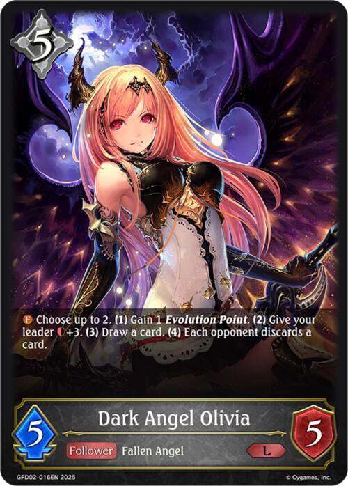 Dark Angel Olivia (GFD02-016EN) [GFD02: Treacherous Ambitions]