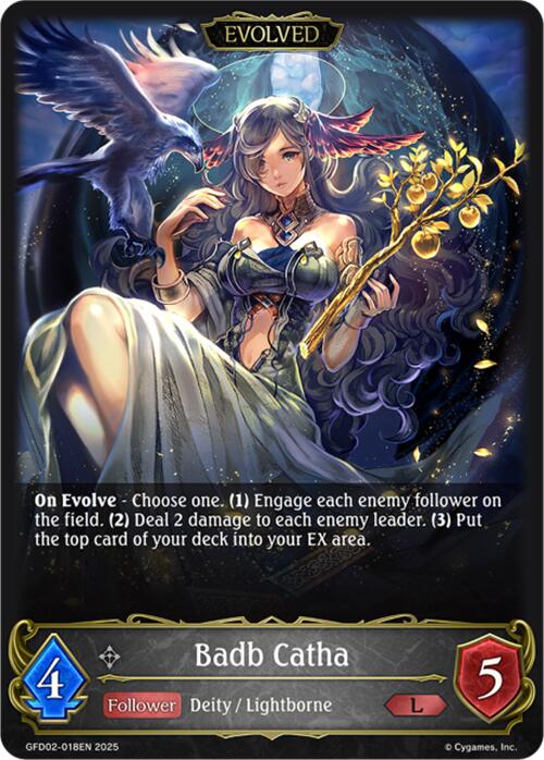Badb Catha (Evolved) (GFD02-018EN) [GFD02: Treacherous Ambitions]