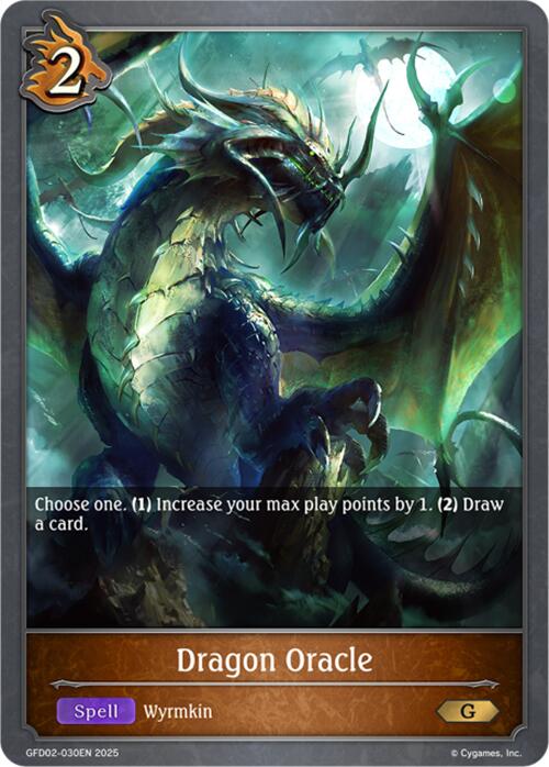Dragon Oracle (GFD02-030EN) [GFD02: Treacherous Ambitions]