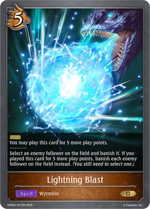 Lightning Blast (GFD02-031EN) [GFD02: Treacherous Ambitions]